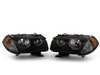 ES#2823050 - 63123418399KT - European Halogen Headlights Set - Amber Indicator - Headlights from across the pond for added style and functionality - TYC - BMW