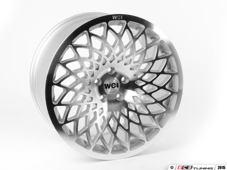 ES#2848053 - MT95.219KT1 - 19" MT10 - Set Of Four  - (NO LONGER AVAILABLE) - 19"X9.5" ET40 CB66.6 5x112 Silver With Machined Face - WatercooledIND - 