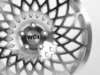 ES#2847760 - mt85.219stKT - 19" MT10 - Set Of Four  - (NO LONGER AVAILABLE) - 19"x8.5" ET42 / 19"x9.5" ET40 5x112 - Machined/Silver - WatercooledIND - 