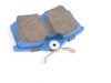 ES#2620067 - DP5680NDX - Rear BlueStuff NDX Performance Brake Pad Set - Intermediate grade trackday pads for aggressive street driving and track use. - EBC - Audi Volkswagen