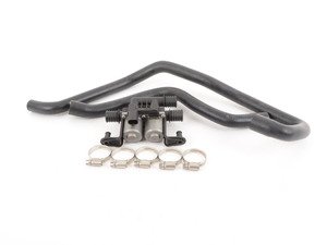 ES#2827137 - 64128374995KT - Heater Control Valve kit - Includes control valve, heater core hoses and new clamps - Assembled By ECS - BMW