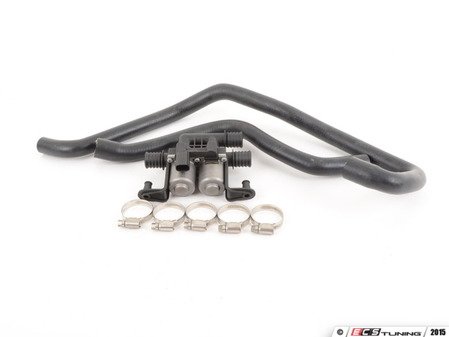 ES#2827137 - 64128374995KT - Heater Control Valve kit - Includes control valve, heater core hoses and new clamps - Assembled By ECS - BMW