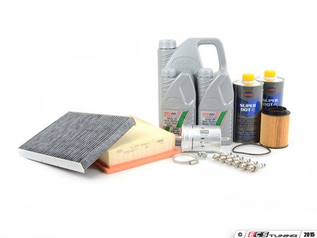 ES#2770118 - MKIII40KAFRKT - 40k Scheduled Service Kit - Everything you need to perform the recommend 40k mile service. - Assembled By ECS - Volkswagen