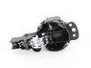 ES#89590 - 51212753717 - Interior Door Handle - Front Left - Half circle metal finish door opener unit - Genuine MINI - MINI