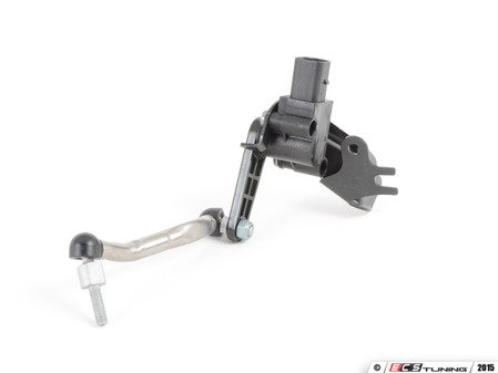ES#452371 - 8K0941285P - Front Headlight Level Sensor - Left - Secured to the left front control arm and body - Genuine Volkswagen Audi - Audi