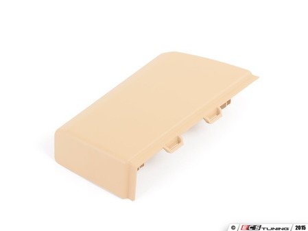 ES#82138 - 51163420698 - Dash board trim - right - Beige, covers the hole for the cup holder - Genuine BMW - BMW