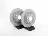 ES#7909 - 4F0615601EKT5 - Rear Brake Rotors - Pair (302x12) - Restore stopping power - Zimmermann - Audi