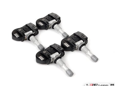 ES#2827217 - 36106856209KT - Tire Pressure Sensor - Set Of 4 - A common cause for the tire warning to be set off when the pressure is correct. Includes valve stems. - Continental - BMW MINI