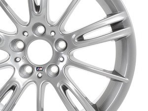 ES#1897740 - 36117843841 - 18" 15 Spoke Style M 193 - Priced Each - 18x8.5 ET37 72.6mm CB. Finished in Ferric Grey. - Genuine BMW - BMW