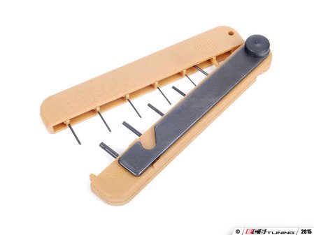 ES#2592838 - 0986600000 - Spark Plug Gap Gauge - (NO LONGER AVAILABLE) - Used to measure and adjust the gap on your spark plugs - Bosch - 