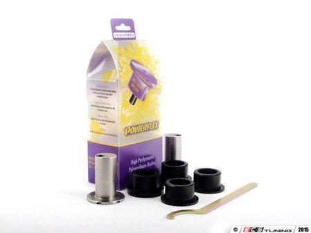 ES#2651428 - PFF57-801Bx2 - Race Polyurethane Adjustable Inner Control Arm Bushings - Pair - Improves handling and control - Upgrade to a more engaging driving experience. Allows for additional camber adjustment if desired. - Powerflex Black Series - Porsche