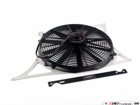 ES#2777377 - MMFSE4601 - E46 M3 Performance Aluminum Fan Shroud Kit - Aluminum fan shroud with 16" slim electric fan - Mishimoto - BMW