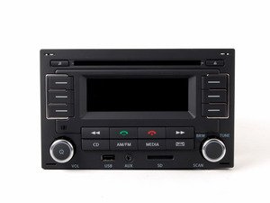 ES#2631910 - 1JM035157AT - RMT 100+ MP3 Bluetooth Radio  - (NO LONGER AVAILABLE) - Upgrade the capability of your audio system while retaining clean, stock looks - Genuine Volkswagen Audi - 