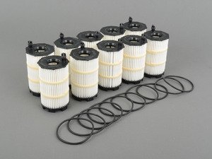 ES#2538583 - 079198405EKT10 - Oil Filter - Pack Of 10 - Stock up and save! - Mahle - Audi Volkswagen
