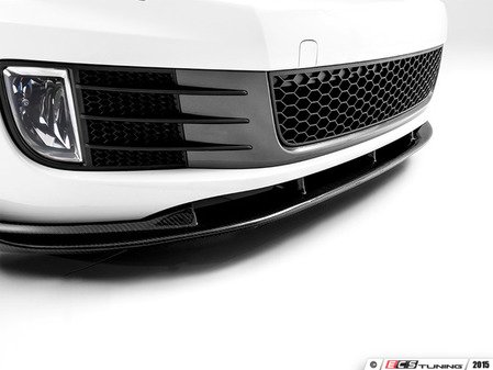 ES#4212677 - 007461ecs09KT -  Front Lip Diffuser - Carbon Fiber - Front diffuser made from real carbon fiber, includes required hardware for installation - ECS - Volkswagen