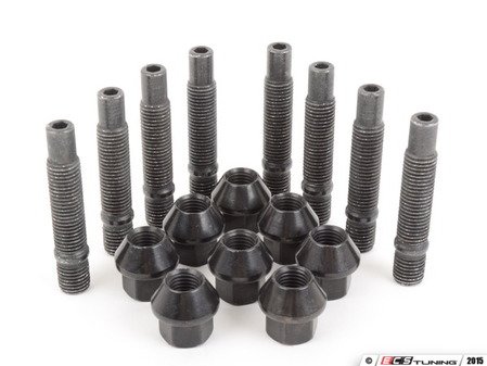 ES#2837115 - 001467ecs30KT6 - Wheel Stud Conversion Kit - Half set  - Make wheel changes faster and easier, enough to convert one axle - ECS - BMW