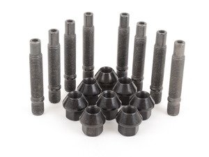 ES#2837125 - 001467ecs30KT7 - Wheel Stud Conversion Kit - Half set - Make wheel changes faster and easier, enough to convert one axle - ECS - BMW