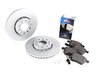 ES#263679 - 4a0698004 - Front RPS Kit - Zimmerman Rotors And Semi-Metallic Pads - Everything you need to service your front  brakes in an afternoon - Assembled By ECS - 