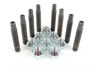 ES#2837128 - 001467ecs30KT10 - Wheel Stud Conversion Kit - Half set - Make wheel changes faster and easier, enough to convert one axle - ECS - BMW