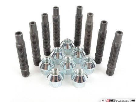 ES#2837128 - 001467ecs30KT10 - Wheel Stud Conversion Kit - Half set - Make wheel changes faster and easier, enough to convert one axle - ECS - BMW