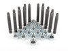ES#2837114 - 001467ecs30KT5 - Wheel Stud Conversion Kit - full Set - Make wheel changes faster and easier, enough to convert both axles - ECS - BMW