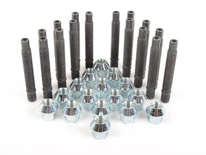 ES#2837114 - 001467ecs30KT5 - Wheel Stud Conversion Kit - full Set - Make wheel changes faster and easier, enough to convert both axles - ECS - BMW