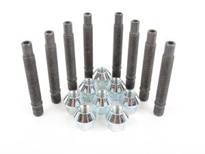 ES#2837129 - 001467ecs30KT11 - Wheel Stud Conversion Kit - Half Set - Make wheel changes faster and easier, enough to convert one axle - ECS - BMW
