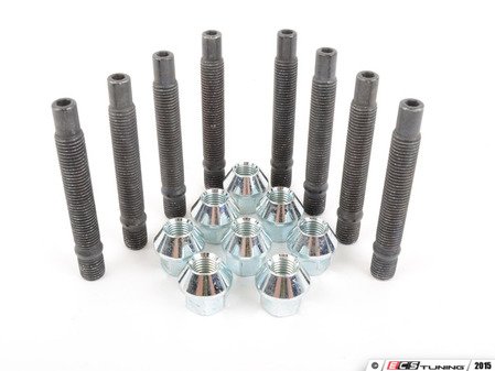 ES#2837129 - 001467ecs30KT11 - Wheel Stud Conversion Kit - Half Set - Make wheel changes faster and easier, enough to convert one axle - ECS - BMW