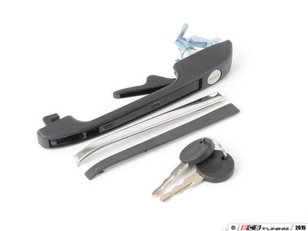 ES#2816846 - 191837206A - Front Door Handle - Right - Complete with tumbler, lock & keys - Vaico - Volkswagen