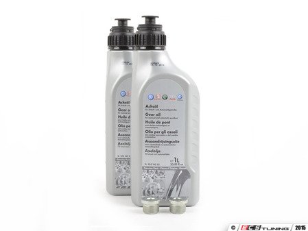 ES#2765499 - G052145S2KT1 - Rear Differential Service Kit - Fluid and drain/fill plugs to service your rear differential - Genuine Volkswagen Audi - Volkswagen