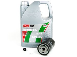 ES#8166 - W719.53KSKwmdp - Oil Service Kit - With ECS Magnetic Drain Plug - Includes standard Hengst oil filter and Pentosin 5w-40 oil - Assembled By ECS - Volkswagen