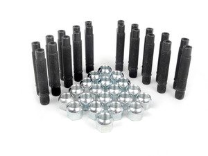 ES#2804052 - 001467ECS01KT1 - Ball Seat Stud Conversion Kit - Make wheel changes faster and easier - ECS - Audi Volkswagen