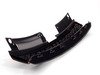ES#2872998 - 21-9558raKT - Badgeless Grille - Black With Red Strips - Fill the notch left in your hood when installing a badgeless grille - ECS - Volkswagen