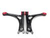 ES#2828905 - 004040ECS01KT - Performance Front Control Arm Kit - Level 2 - Featuring polyurethane bushings for increased feeling and response, includes hardware. Does not include ball joint. - Assembled By ECS - Audi Volkswagen