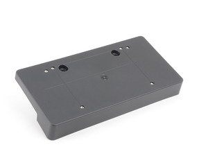 ES#2729117 - 51137362747 - Front License Plate Holder - Mounts to the bumper and holds the plate - Genuine MINI - MINI