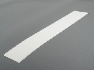 ES#222444 - 51147039691 - Hood Stripe Left - White - Add some racing heritage to your hood - Genuine MINI - MINI