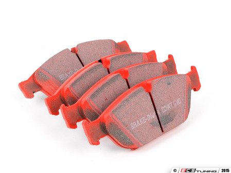 ES#2588667 - DP32086C - Redstuff Performance Front Brake Pad Set - A high performance street pad, featuring Kevlar technology - EBC - Audi