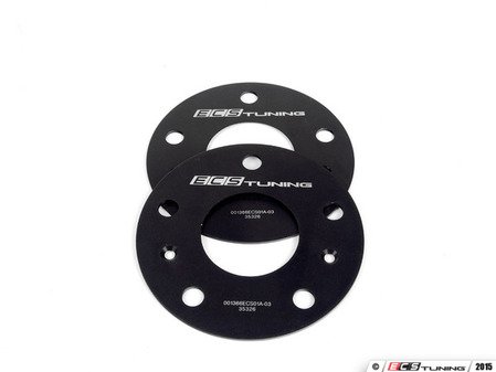 ES#2855664 - 001366ecs03KT2 - ECS Wheel Spacers - 3mm - One pair of wheel spacers without lug bolts - ECS - 