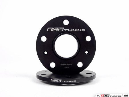 ES#2855677 - 001366ecs10KT2 - ECS Wheel Spacers - 10mm - One pair of wheel spacers without lug bolts - ECS - Audi Volkswagen Porsche