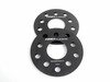 ES#2748187 - ECS10611KTWB1 - ECS Wheel Spacer & Bolt Kit - 7mm With Black Ball Seat Bolts - Includes everything you need to install spacers on two wheels - ECS - Audi Volkswagen