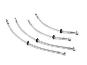 ES#2843641 - NM.868860 - MINI R60 R61 NM Stainless Steel Brake Lines Set H.BMWM.4.071.CLR - Improves pedal feel - NM Engineering - MINI