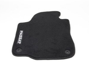ES#2570760 - 561061370BEOM - MojoMats Floor Mat - Titan Black - Set of four genuine Passat carpeted floor mats - Genuine Volkswagen Audi - Volkswagen