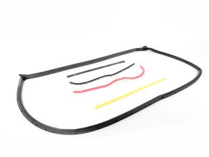 ES#1732013 - 2037202278 - Front Door Seal - Right Side - Genuine Mercedes Benz - Mercedes Benz