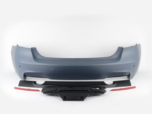 ES#2842195 - 012196ecs05a - M Sport Style Rear Bumper - Dual exit - Add the more aggressive Rear bumper from the M Sport package - ECS - 