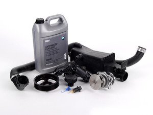 ES#2158108 - ECSE531711-7 - ECS Cooling System Refresh Kit - Level 1 - Stop your cooling problems before they start - includes an ECS Aluminum water pump pulley and featuring a GEBA water pump with a metal impeller - Assembled By ECS - BMW