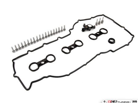 ES#2739547 - 11377524879KT - Eccentric Shaft Sensor Kit - Includes a new sensor as well as valve cover and eccentric gaskets for a complete service - Assembled By ECS - BMW