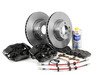 ES#2702712 - 34111161177KT - OE 4 Piston Front Big Brake Kit (324x30) - Upgrade your brakes with this bolt on and go solution, featuring Brembo 4 piston calipers. Includes everything down to the fluid. - Assembled By ECS - BMW