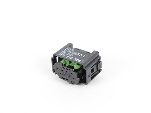 ES#393627 - 4F0972708 - Electrical Connector - 8 Pin - Flat contact housing with snap in lock - Genuine Volkswagen Audi - Audi Volkswagen
