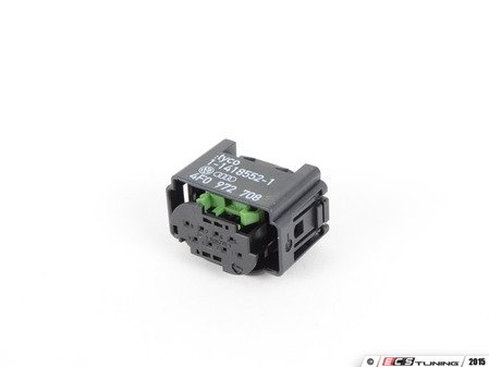 ES#393627 - 4F0972708 - Electrical Connector - 8 Pin - Flat contact housing with snap in lock - Genuine Volkswagen Audi - Audi Volkswagen