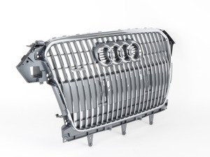 ES#2541011 - 8K0853651AB1RR - Grille Assembly - Platinum Grey - Clean up your exterior - Genuine Volkswagen Audi - Audi